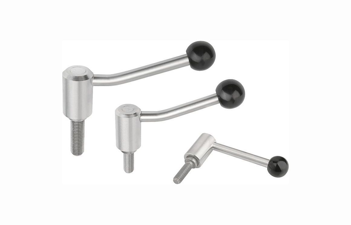 K0109 Tension levers external thread, stainless steel