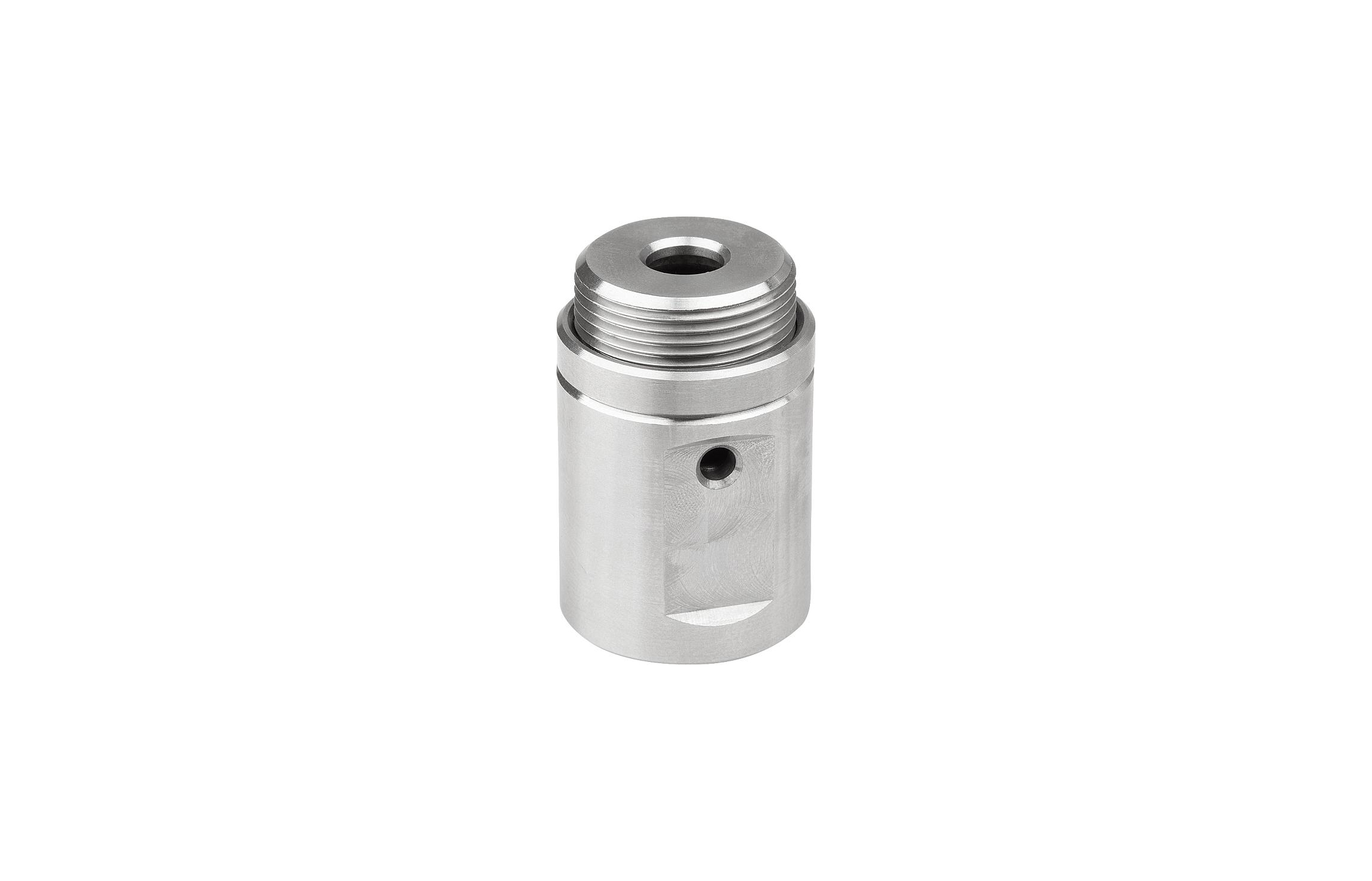 K1740 Locating adapters, cylindrical, stainless steel, pneumatic
