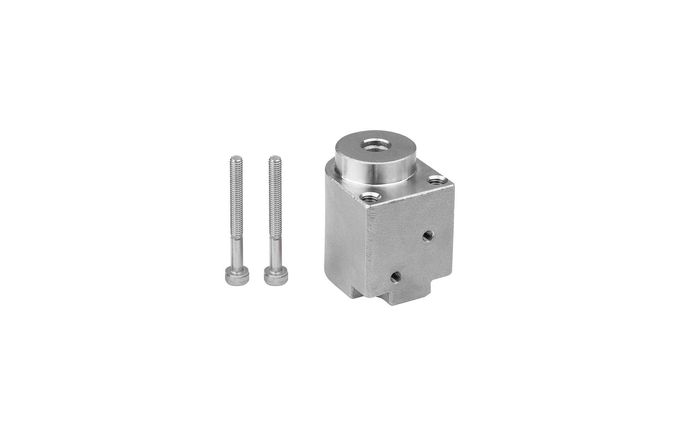 K1741 Locating adapters, flange, stainless steel, pneumatic