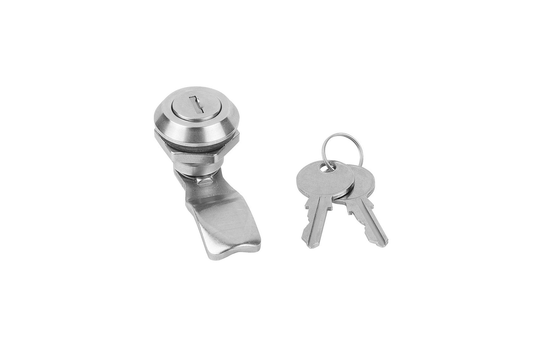 K1355 Quarter-turn locks lockable, stainless steel