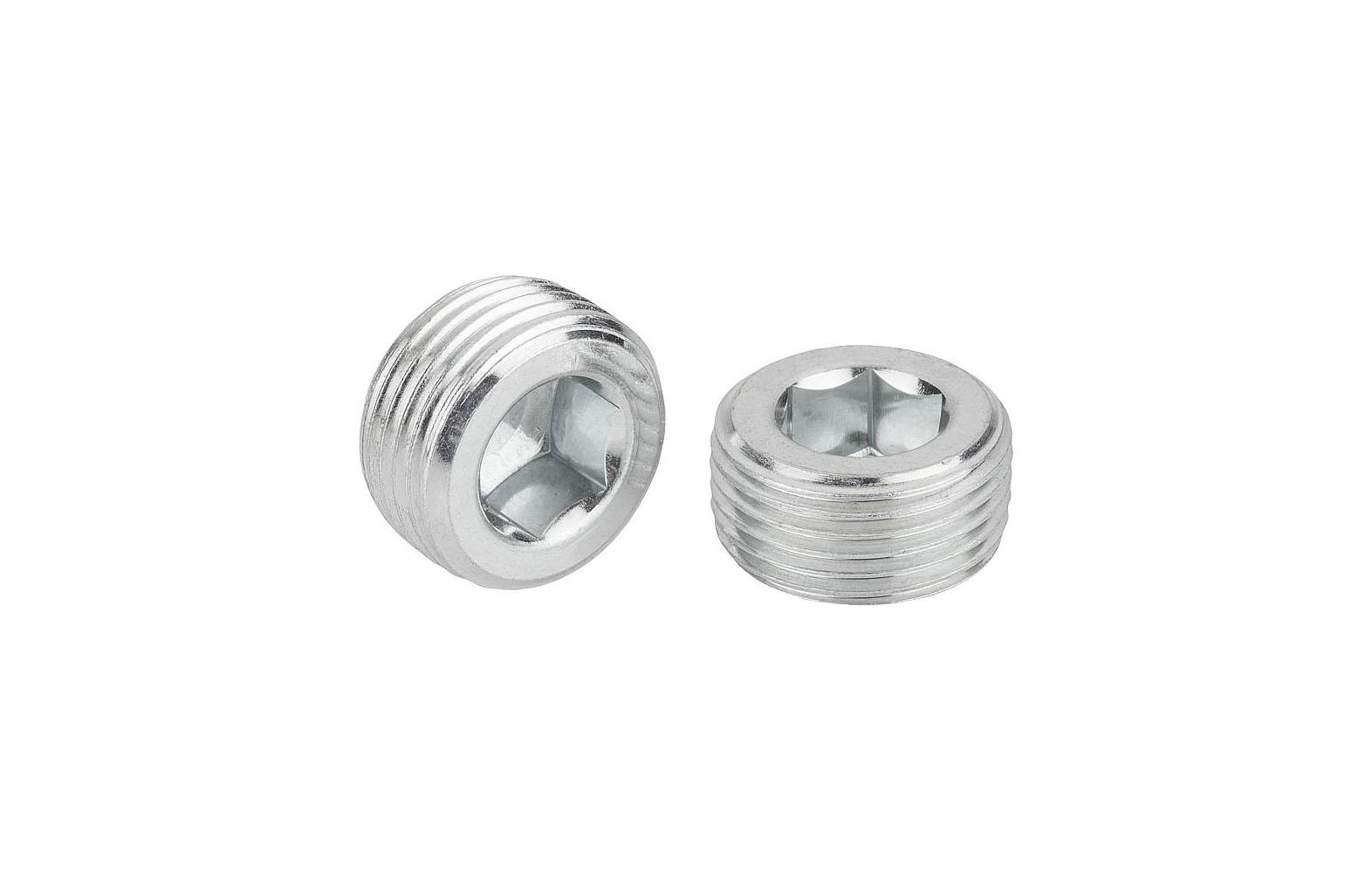 K1129_Screw plugs with hexagon socket DIN 906, tapered thread