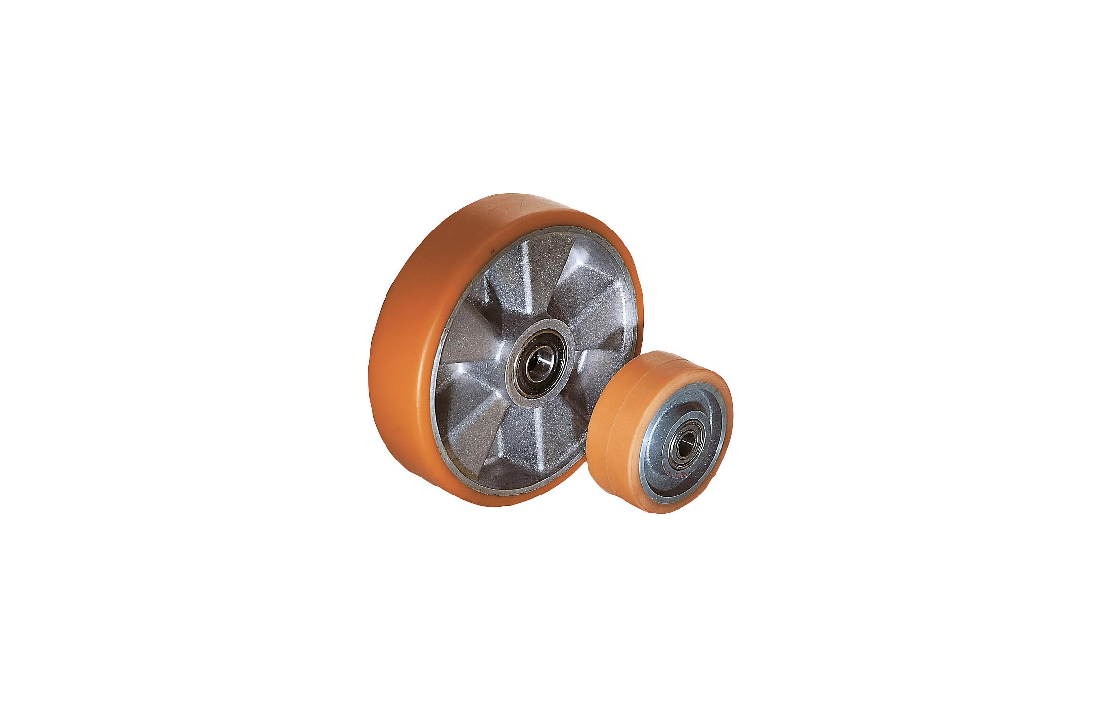 K1780_Wheels aluminium rims with injection-moulded tread