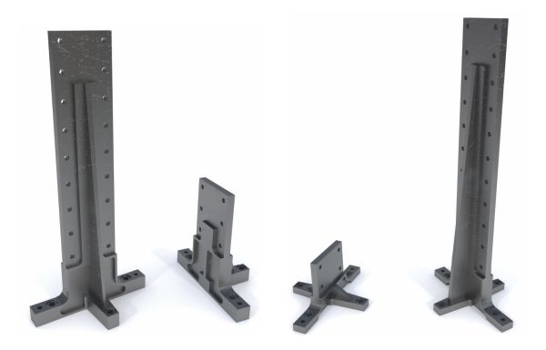 7 Risers for Male Mounting Manual Clamps