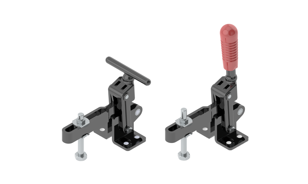 H.V. Series Toggle Clamps Flanged Base